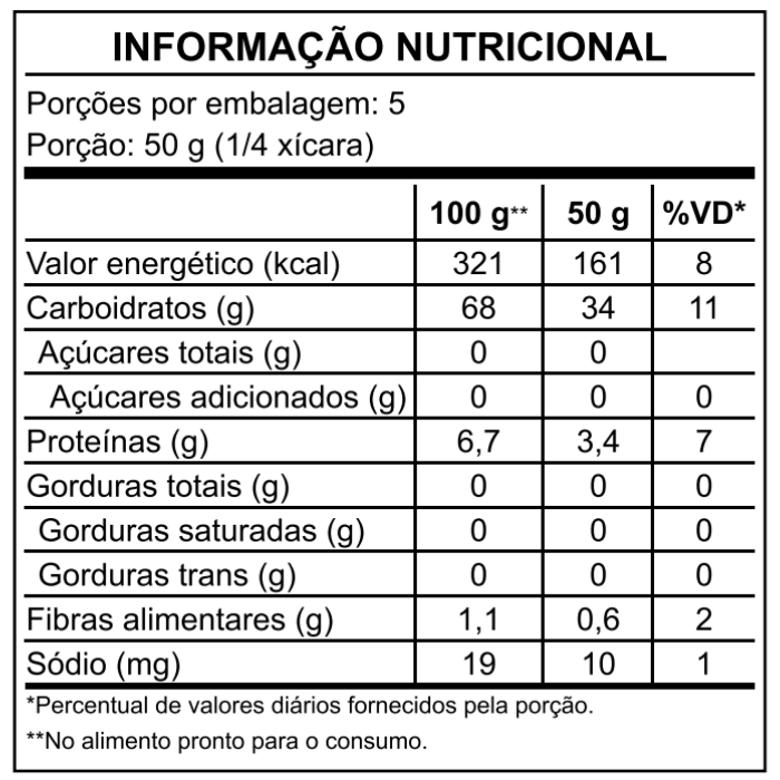 informações nutricionais risoto e sopa risi bisi ervilha il cuoco